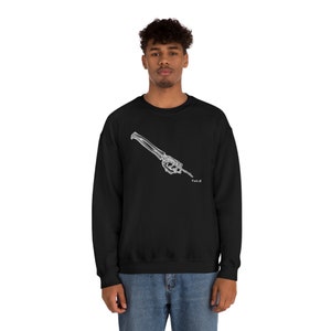 Sweat graphique squelette