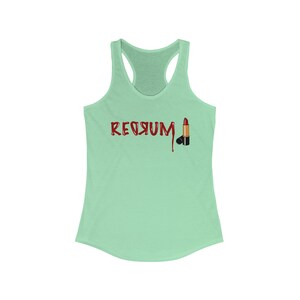 Redrum Graphic Racerback Tank Top