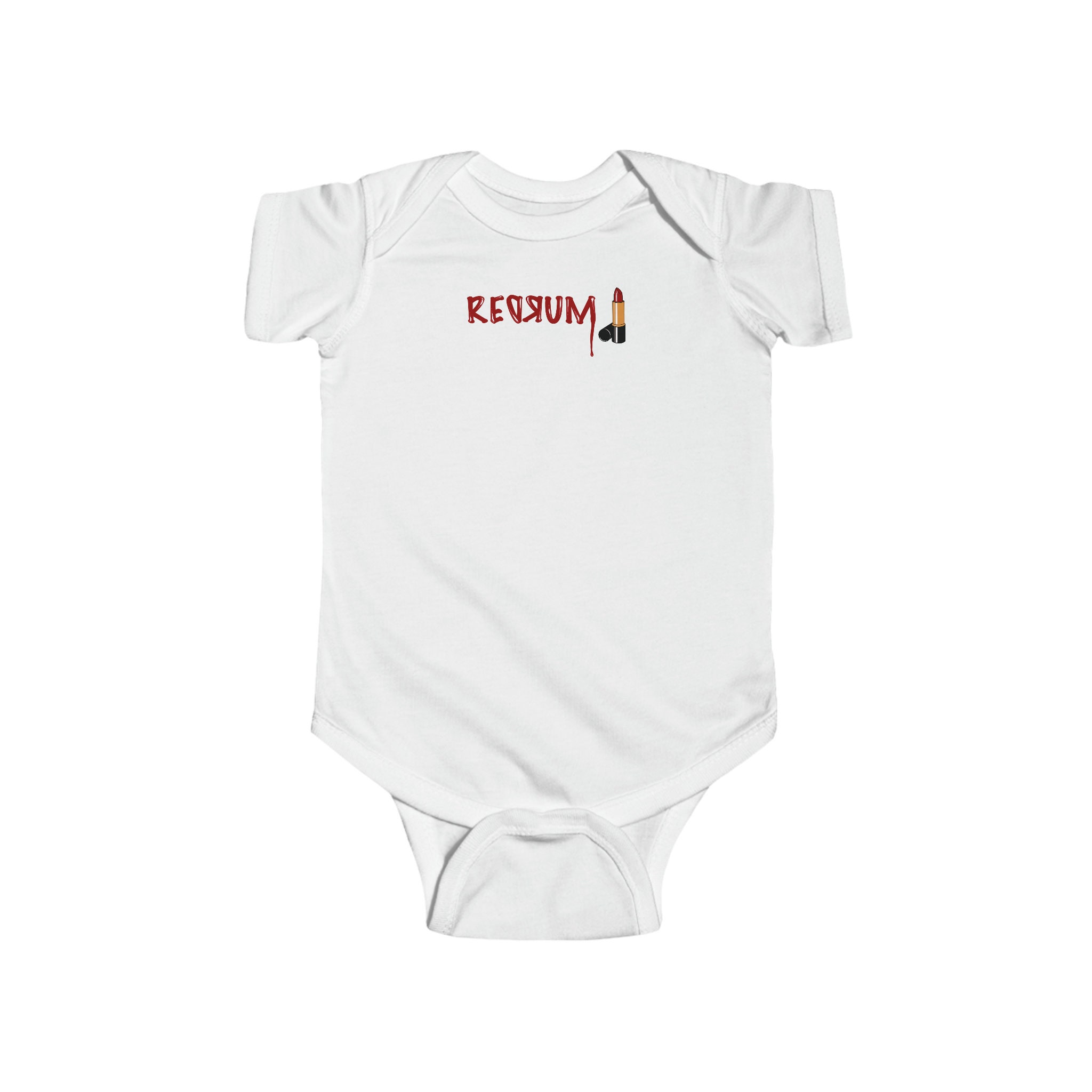 Redrum Graphic Baby Jersey Bodysuit Onesie - Etsy