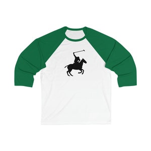 Polo Equestrian Graphic Baseball T-Shirt
