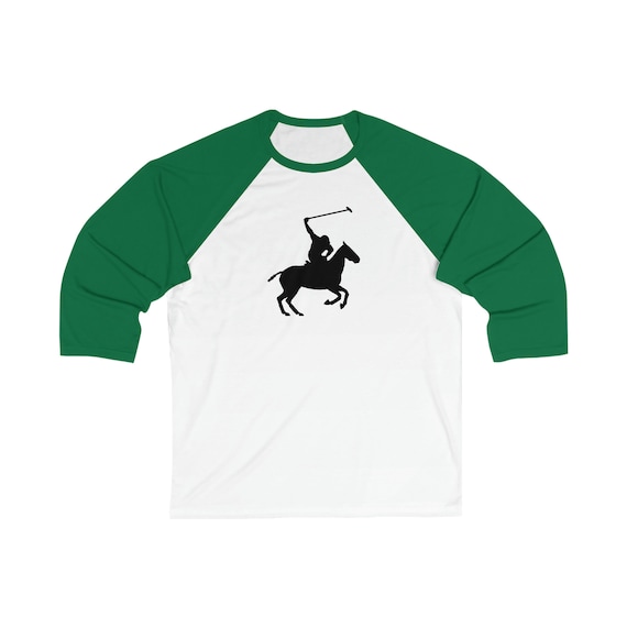 Polo Equestrian Graphic Baseball Tee