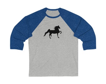 Saddlebred Ruiterhonkbal Grafisch T-shirt