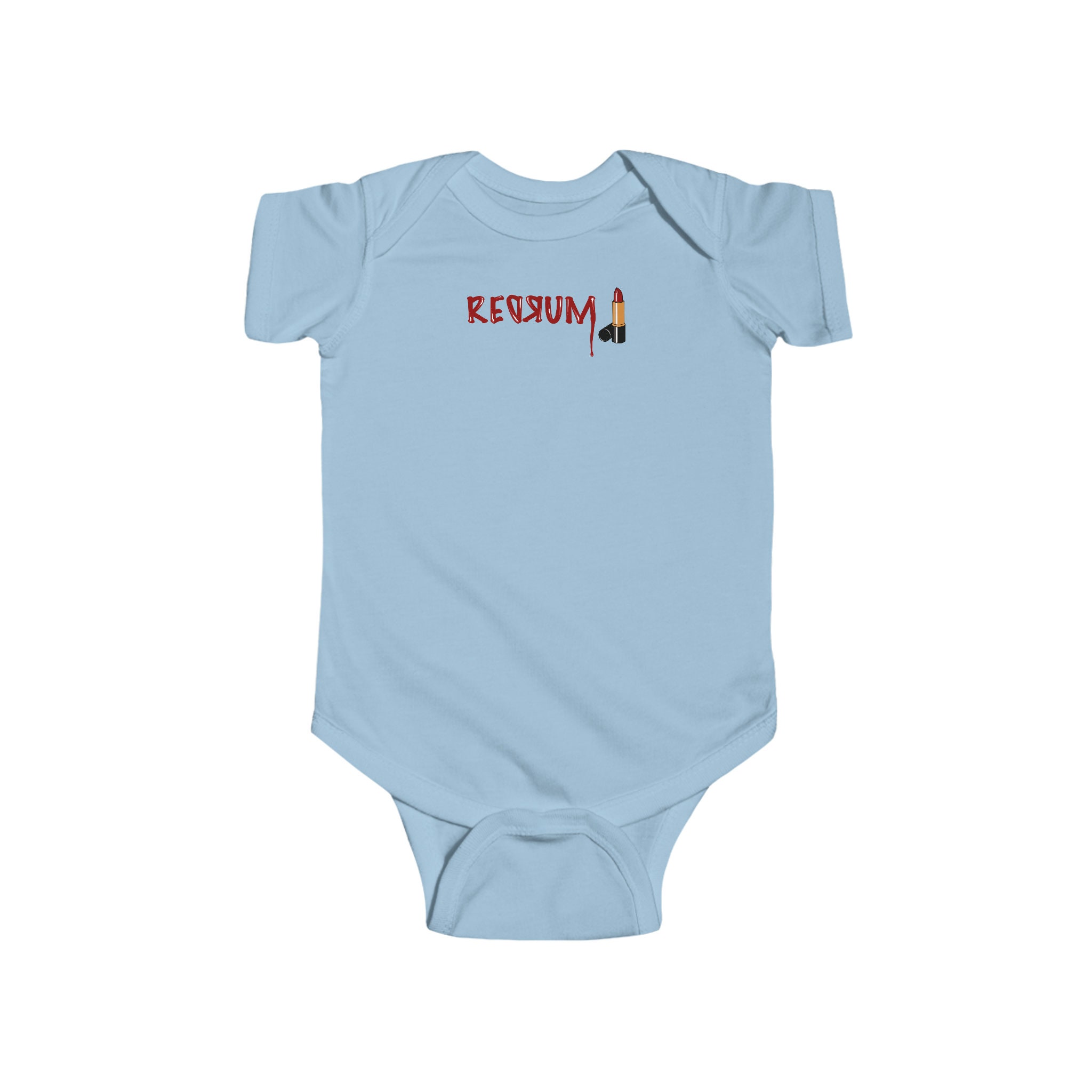 Redrum Graphic Baby Jersey Bodysuit Onesie - Etsy