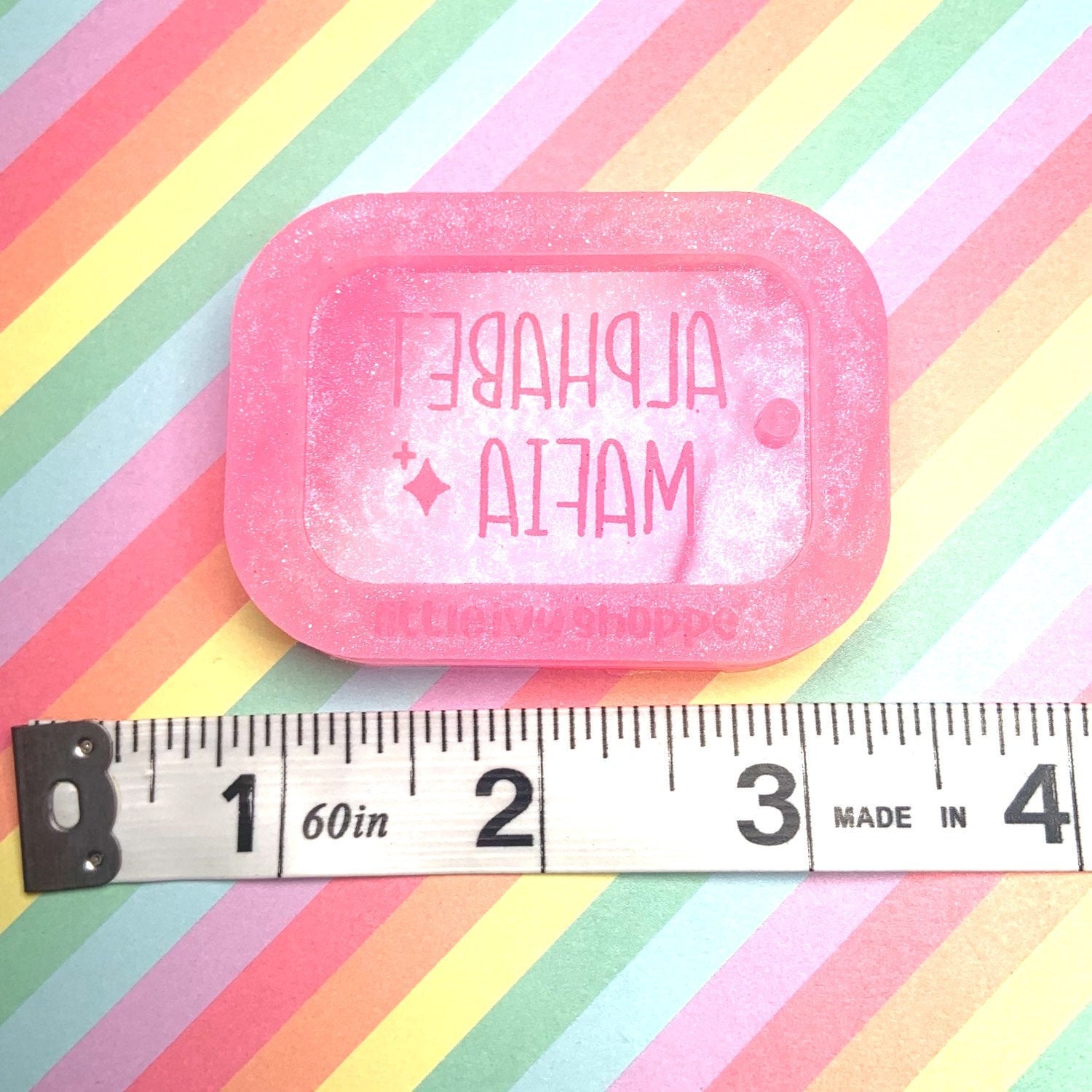 Single Alphabet Silicone Mold for Jewelry Making 