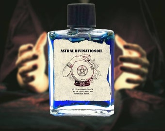 Astral divination oil, Anointing astral divination oil, Divination astral oil, Astral divination ritual oil, Astral divination spell oil