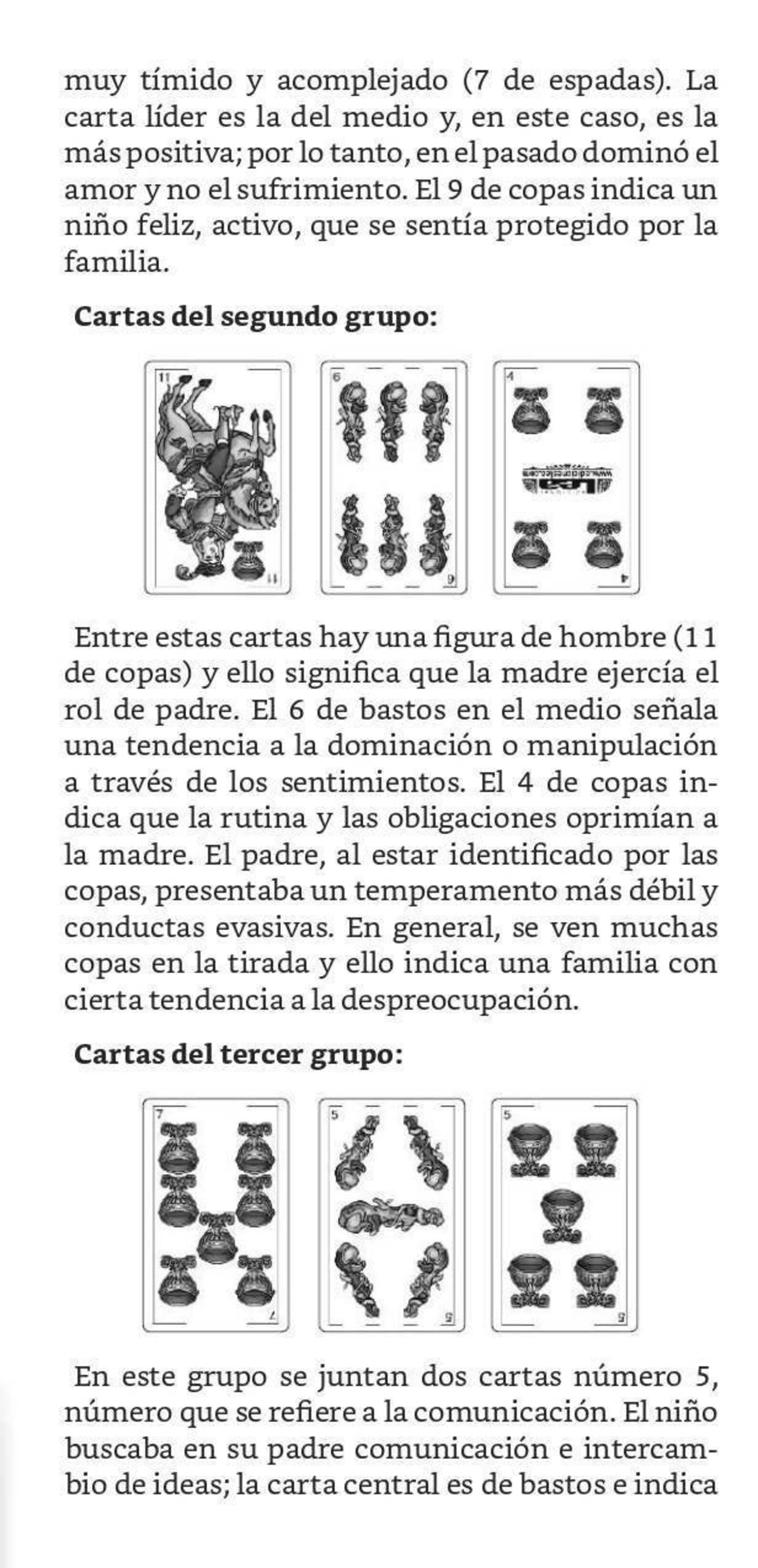1 Spanish Playing Cards With Free Basic Manual on How to Read Etsy