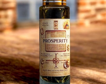 Prosperity oil, Money drawing anointing oil, ven dinero, money drawing hoodoo oil, Money drawing buena suerte, Atrae dinero aceite