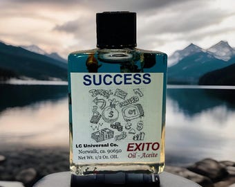 Magical Wiccan Success oil protection money wealth business