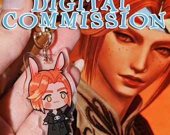 DIGITAL ANPASSAD! – Final Fantasy XIV – WoL/Azem Chibis
