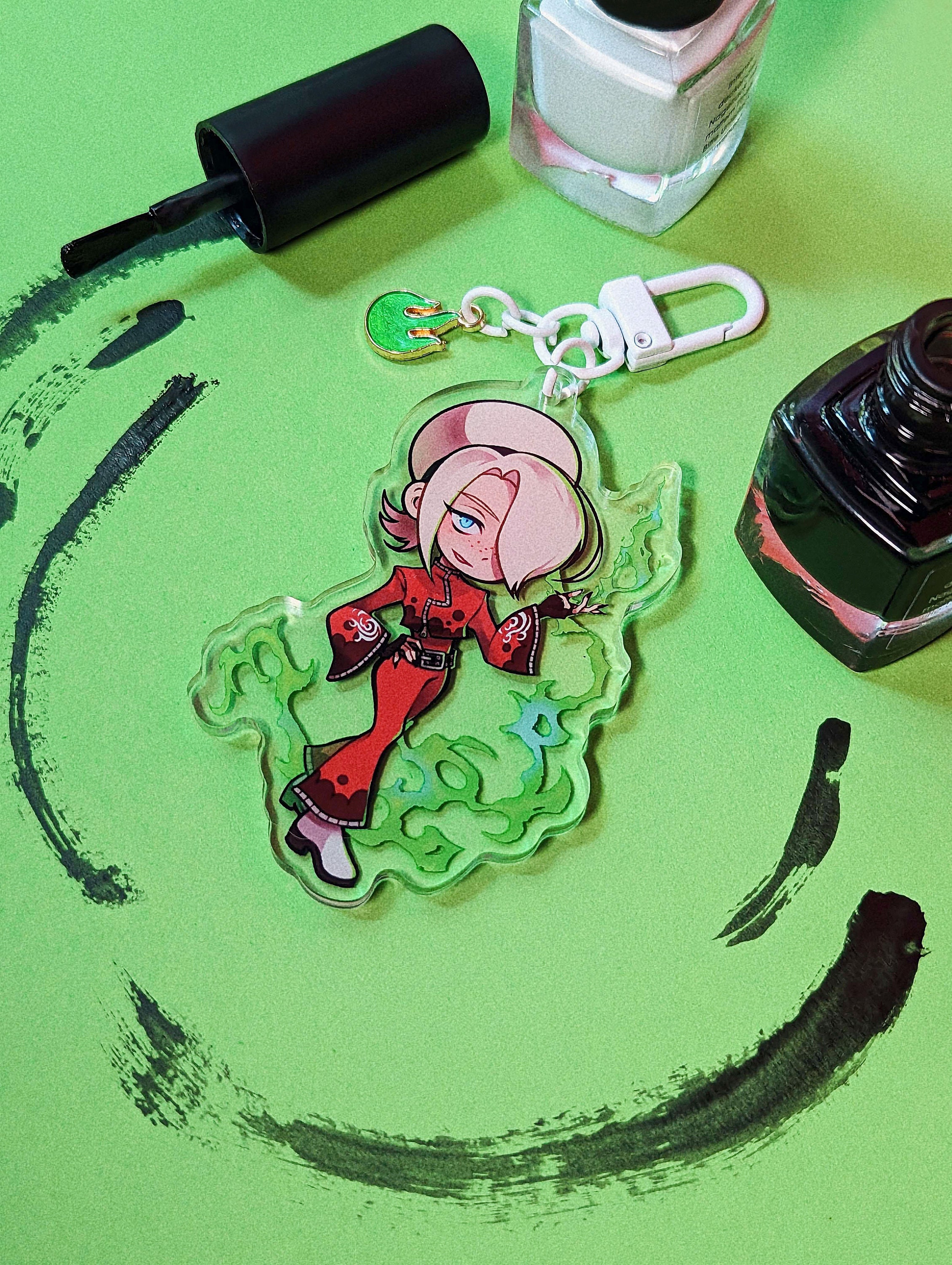 King of Fighters Keychain - Etsy