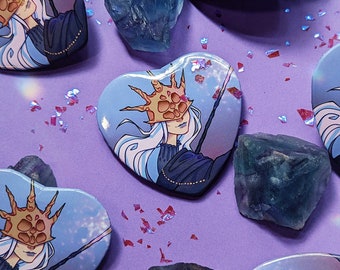 Dark Souls – Aldrich – Heart Pin Buttons