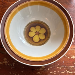 Vintage Steinzeug Blumenkeramik Servierschalen Karina Japan