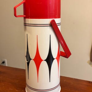 Termo vintage de Aladino en perfecto estado. Con una forma de diamante genial. ¡Coleccionable!