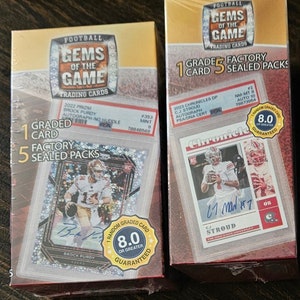 2024 - Gems of the Game - Football Trading Cards - Etsy