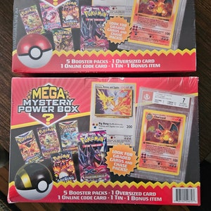 2023 Mega Mystery Power Box - Pokmon - Factory Sealed - Etsy