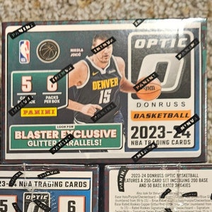 2023-2024 Panini Optic Donruss Basketball Cards - Blaster Box - Glitter Parallels- SEALED