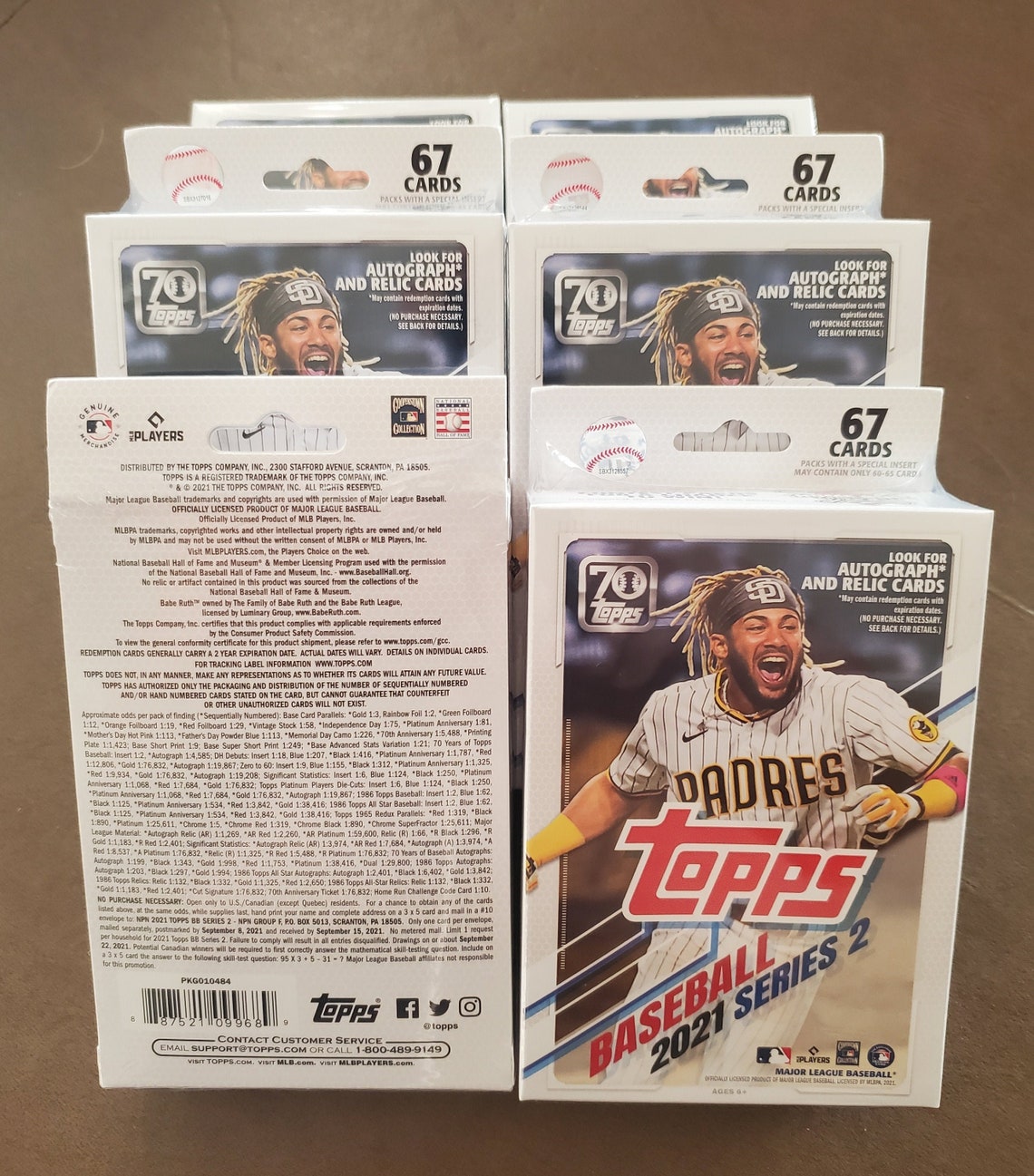 2021 Topps Baseball Hanger Box Series 2 Sealed Etsy UK