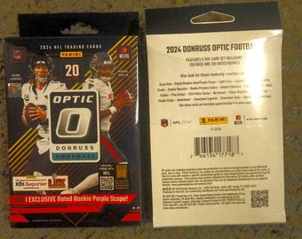 2024 Panini Optic Donruss Football Cards - Hanger Box - Factory SEALED