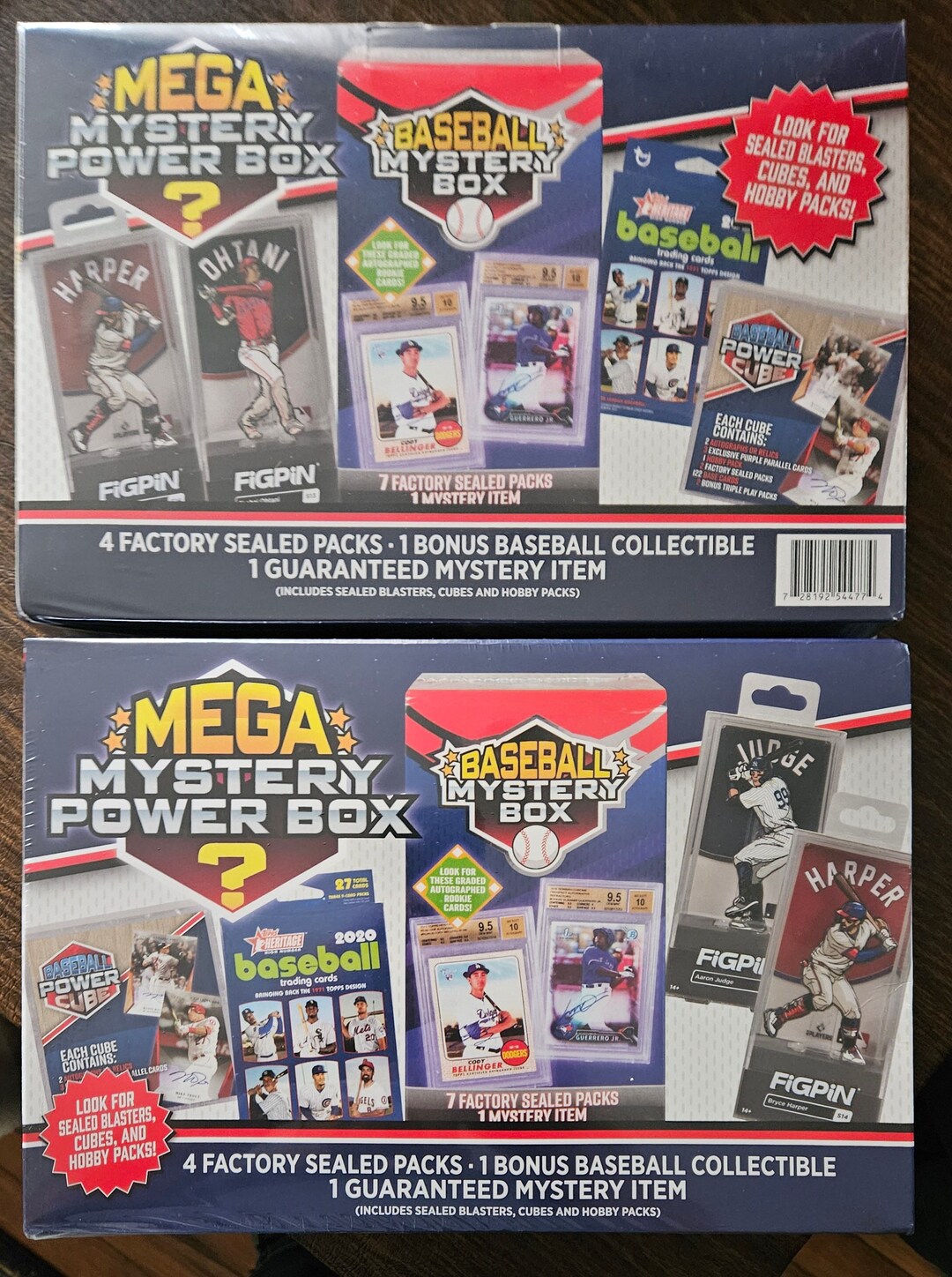 2023 Mega Mystery Power Box Baseball Factory Sealed Etsy