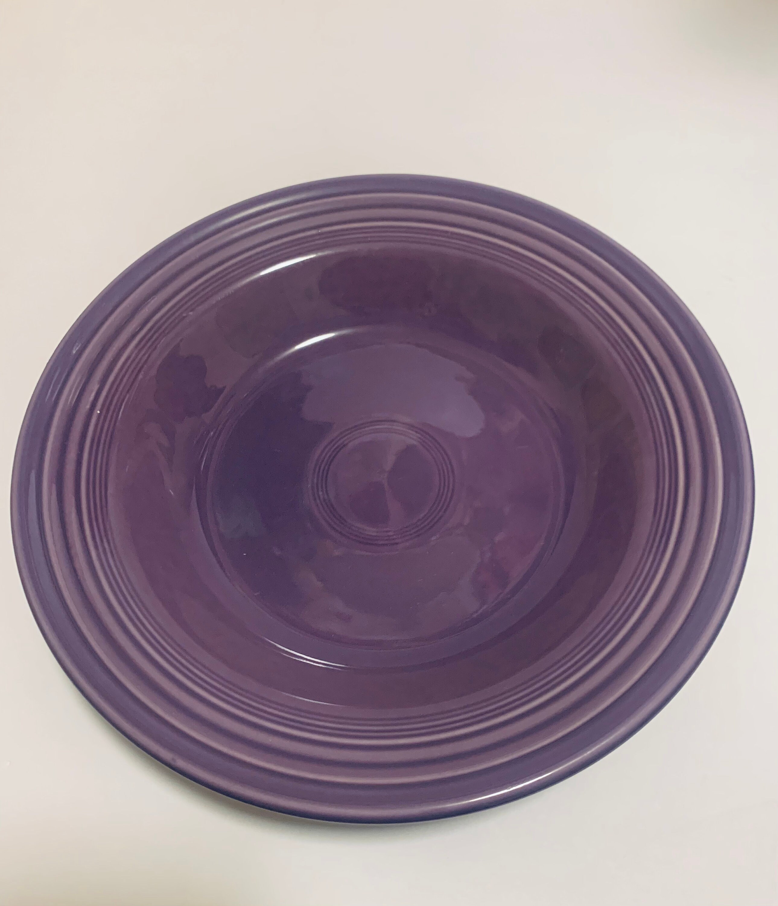 Lilac 1995 Fiestaware Rimmed Soup Bowl Pasta or Salad Bowl Etsy