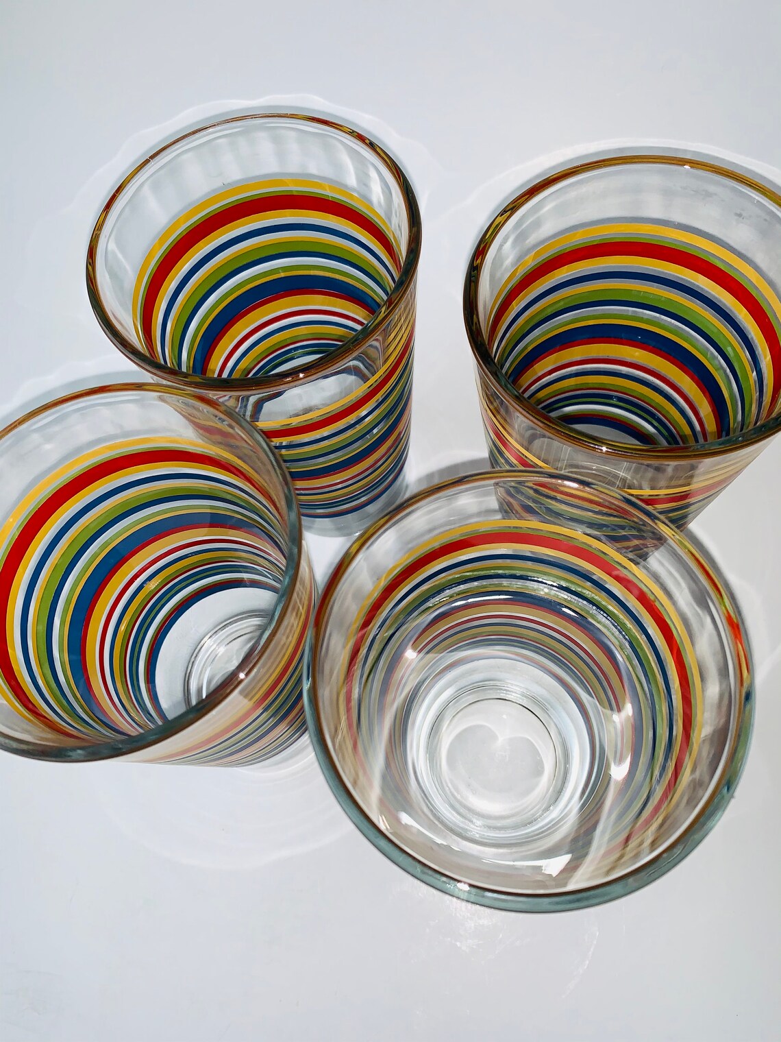 vintage fiesta drinking glasses