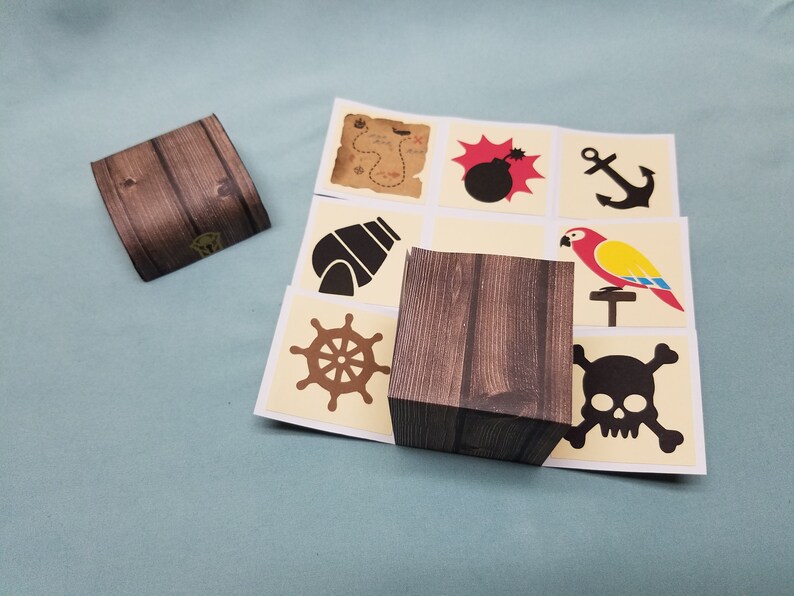 Exploding Treasure Chest Pirate Birthday Card / Treasure Chest Birthday Card / Exploding Box ...