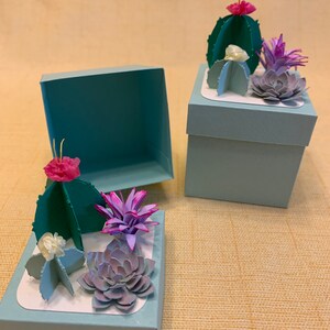 Cactus Favor Boxes (12 pack)
