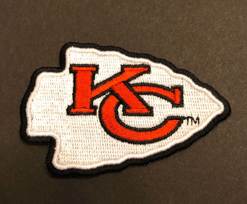 Kansas City Chiefs Embroidered Ironon Patch Etsy