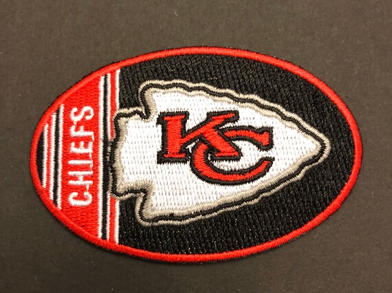 Kansas City Chiefs Embroidered Iron-On Patch | Etsy