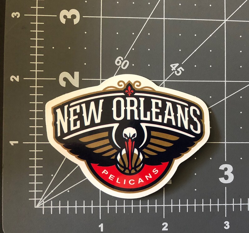 New Orleans Pelicans Sticker/decal Etsy