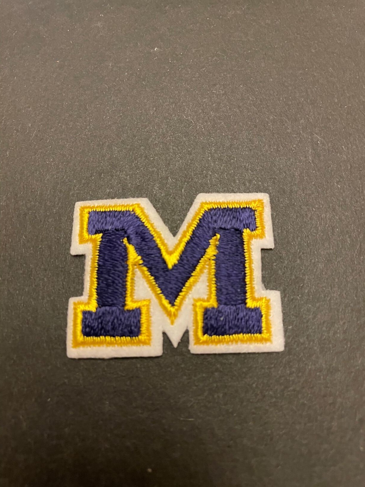 University of Michigan Wolverines Embroidered Iron on Patch Etsy India
