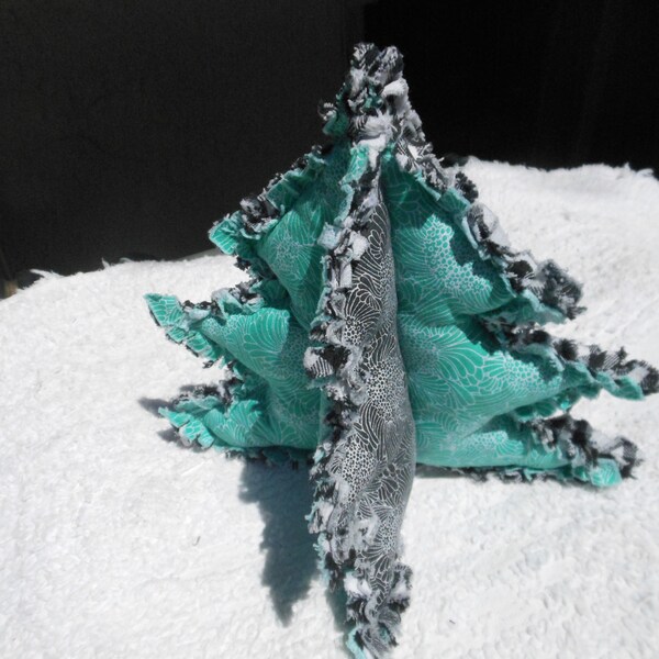 Rag Christmas Trees Etsy