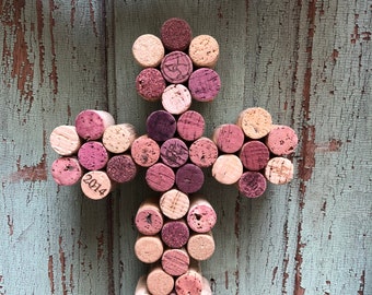 Beautiful Wine Cork Cross