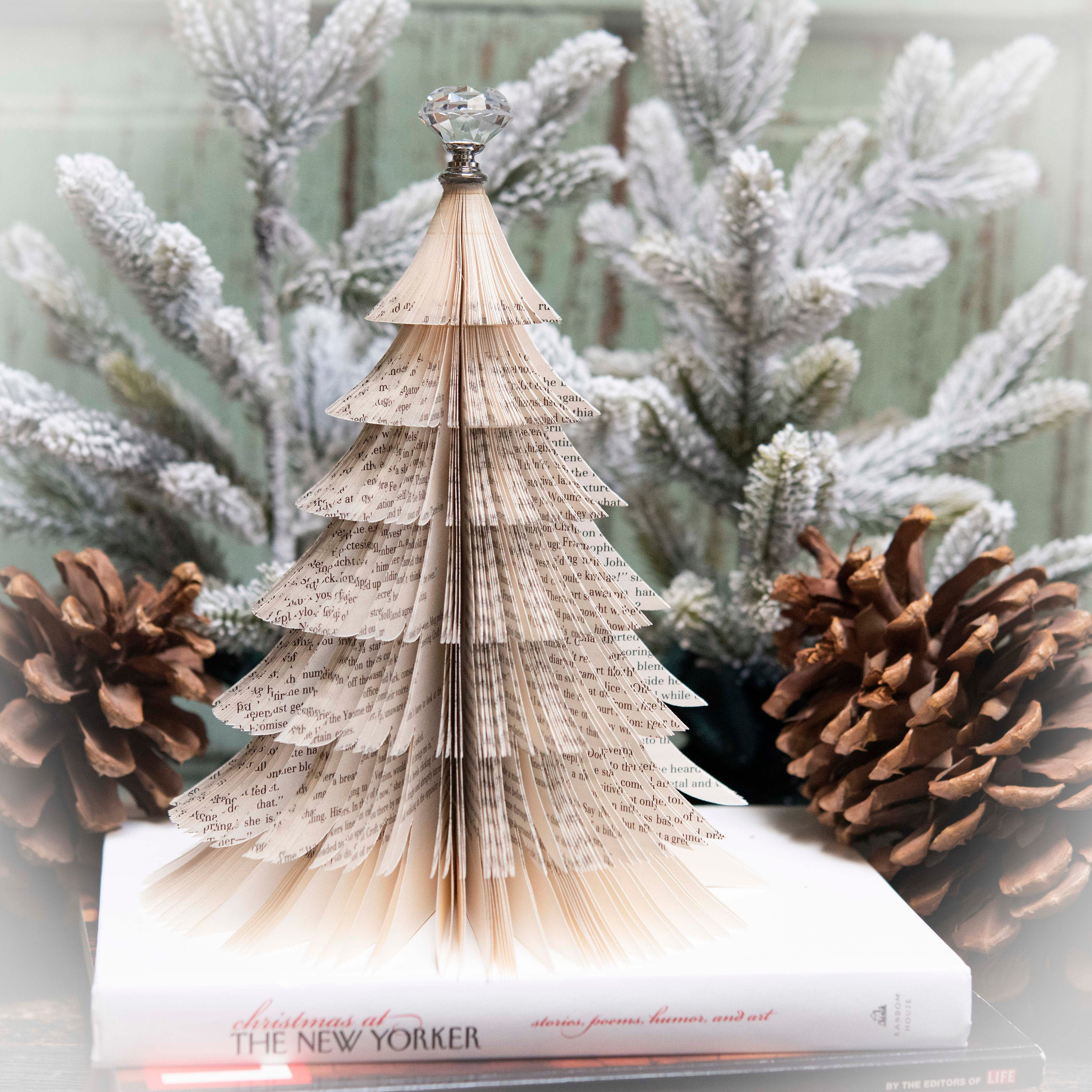 Book Christmas Tree 