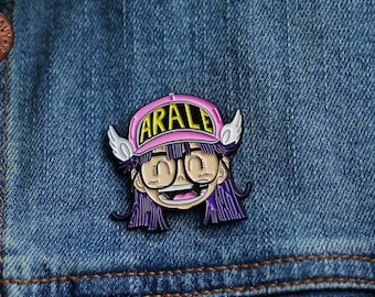 Arale 1.5 inch enamel pin