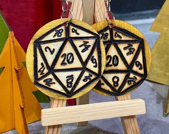 Dungeons & Dragons Dice Earrings