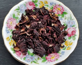 Dried Hibiscus Flower | Witchcraft | Witch Herbs | Love | Lust | Divination | Tea