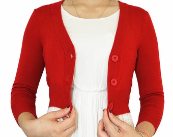 dressy cropped cardigan