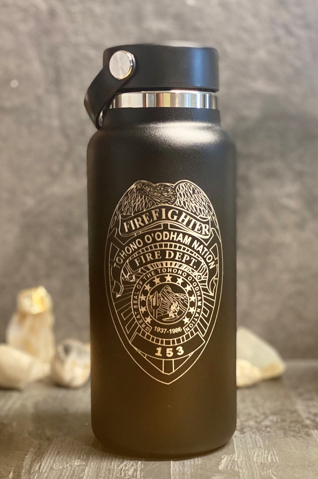 A FLASK Hydroflask Laser Engraved Custom Etsy