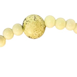 Yellow Chrysoprase beaded stretch bracelet gemstone jewelry, crystal jewelry, semiprecious beaded stretch bracelet