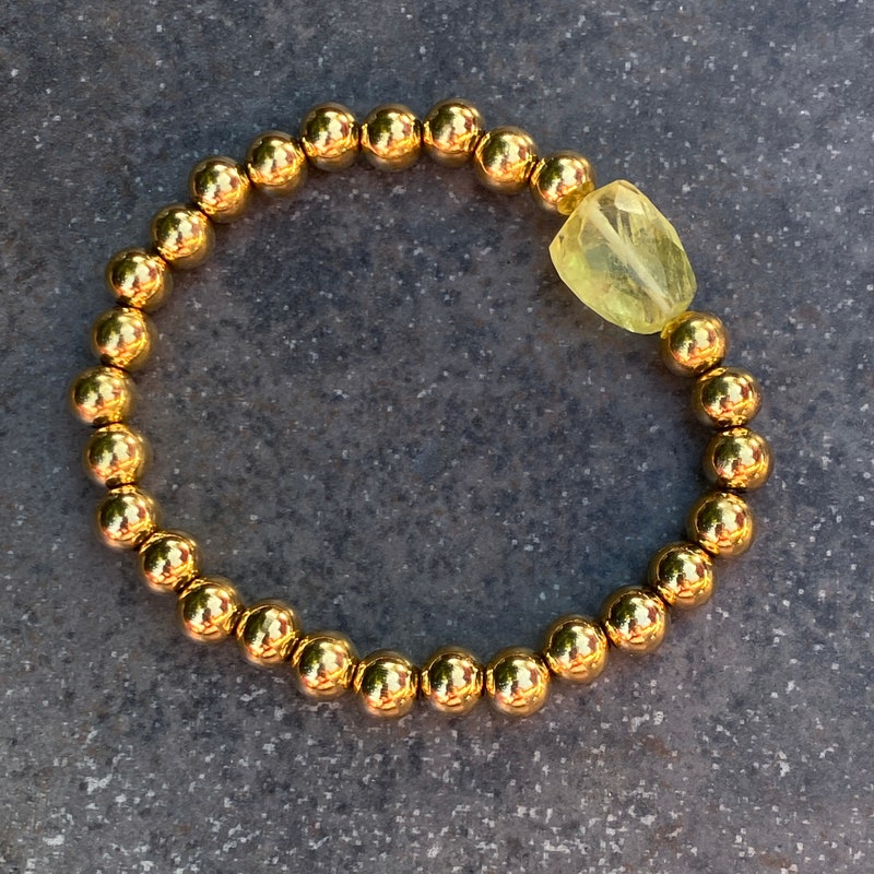 Yellow Bracelet - Etsy