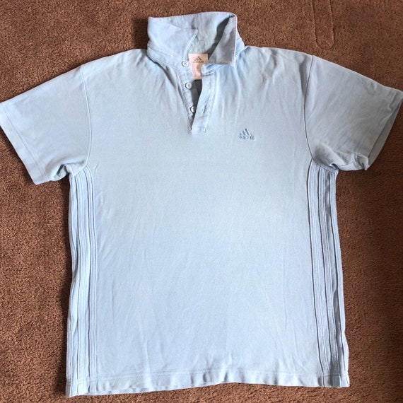 adidas baby blue shirt