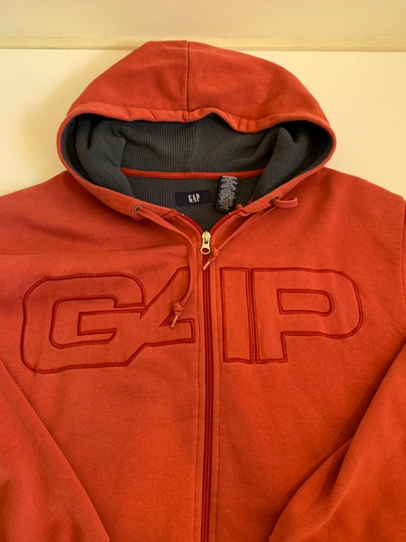 red gap hoodie