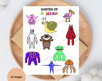 Garten Of Banban Characters SVG, Jumpscare, Banbaleena, Jumb - Inspire  Uplift