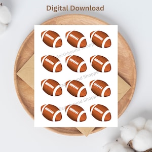 2"Fußball druckbare Cupcake Toppers Sport Thema Geburtstagsparty DIY druckbare INSTANT DOWNLOAD, Kinder Sport Topper, Fußball png, Sport