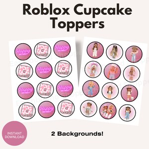 Roblox Girls Coffee-Tude Edible Cake Topper Image ABPID56519