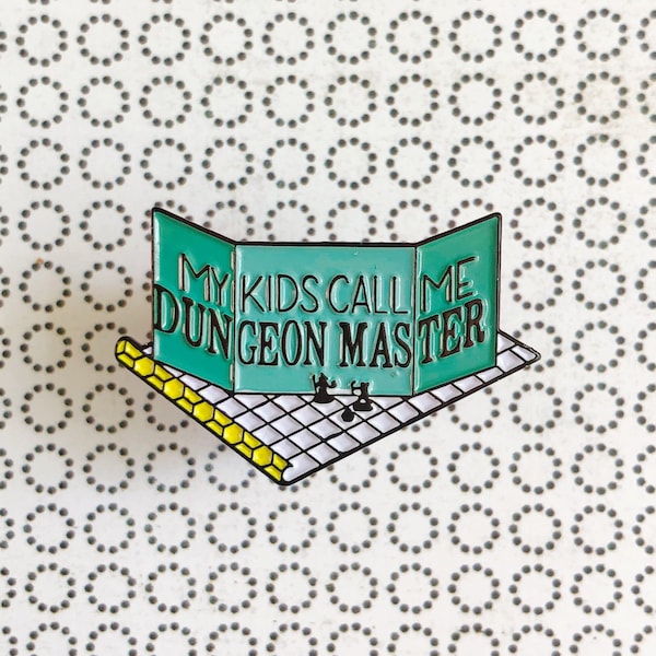 My Kids Call Me Dungeon Master - D&D/RPG enamel pin