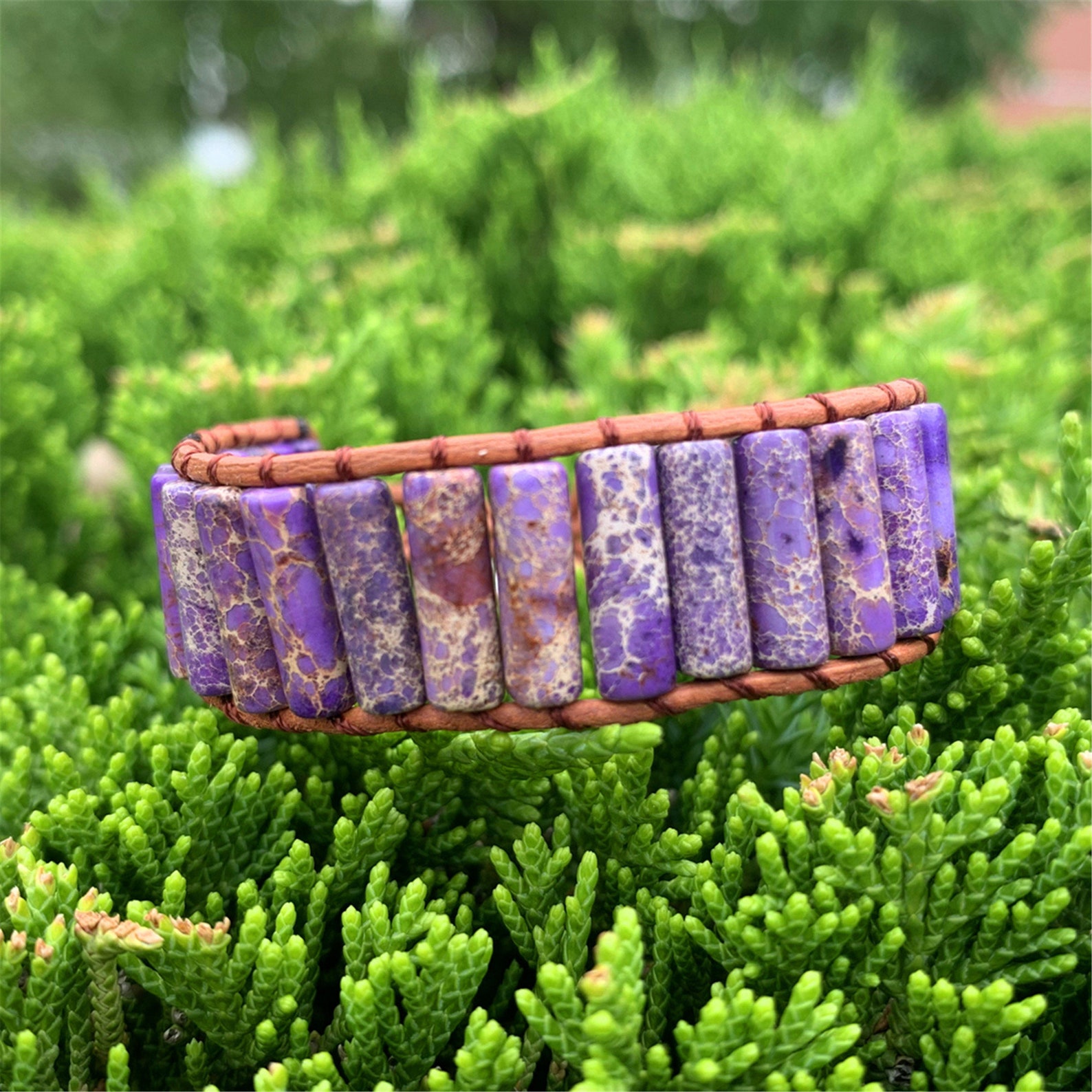 Wrap Bead Bracelet Charm Handmade Wrap Bracelet Tree of Life Etsy