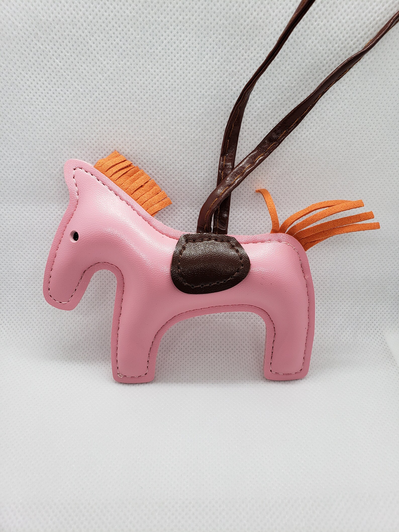 Horse Bag Charm Horse Charms in PU Leather Rodeo KeyChain Etsy