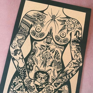 Tattoo Art Etsy